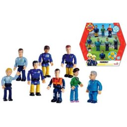 SIMBA Spielfigur Feuerwehrmann Sam, Großes Figuren-Set, (Set)