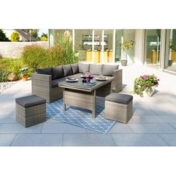 KONIFERA Gartenlounge-Set Capri, (16-tlg)