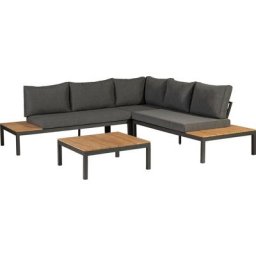 EXOTAN Gartenlounge-Set La Vida, BxTxH: 245x245x63 cm, inkl. Tisch und Auflagen