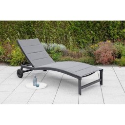 MERXX Gartenliege San Marino, 1 St., Aluminium