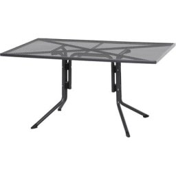 Siena Garden Gartentisch Elda (1-St), BxTxH: 90x140x71 cm, Streckmetall, matt-anthrazit