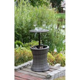Garden Pleasure Gartentisch MUMBAI, mit Getränkekühler