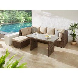 KONIFERA Gartenlounge-Set Los Angeles, (4-tlg)