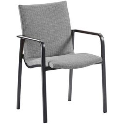 Best Gartensessel Positano (Set, 4-St), 4x Dining-Sessel Positano anthrazit
