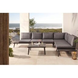 KONIFERA Gartenlounge-Set Denver, (14-tlg)