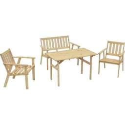 MERXX Garten-Essgruppe Sylt, (4-tlg)