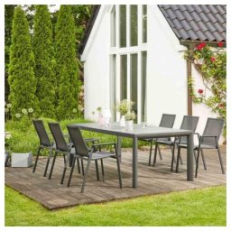 Siena Garden Garten-Essgruppe Reno, (7-tlg)