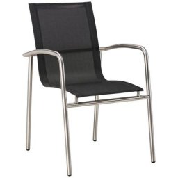 Best Gartensessel Khartum, Aluminium, stapelbar