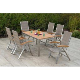 MERXX Garten-Essgruppe San Severo, (7-tlg)