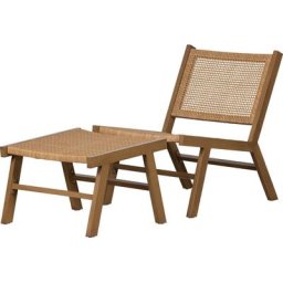WOOOD Gartenstuhl Puk (2 St), BxTxH: 57x78x72 cm
