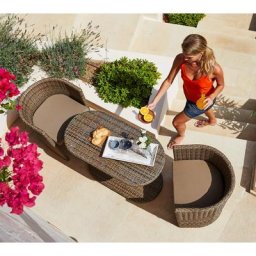 MERXX Balkonset Ancona Wicker