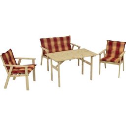 MERXX Garten-Essgruppe Sylt, (7-tlg), inkl. Auflagen