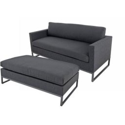Garden Pleasure Loungesofa YARA, inkl. Hocker