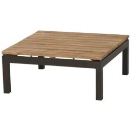 Siena Garden Gartentisch Alvida, 74x74x30 cm, Teakholz
