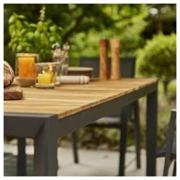 Siena Garden Gartentisch Zurigo, 180x90 cm,Teakholz