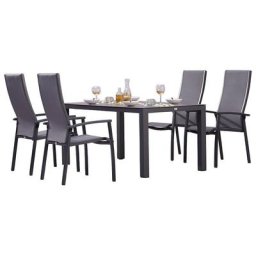 Best Garten-Essgruppe Larino, (5-tlg), 5-tlg. Dining Gruppe SS Larino/Hous