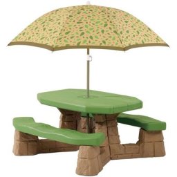 Step2 Garten-Kindersitzgruppe, Picknicktisch, BxTxH: 109x104x152 cm