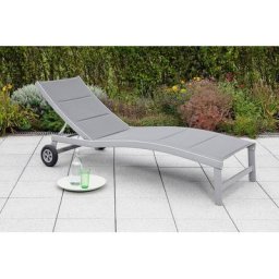 MERXX Gartenliege San Marino, 1 St., Aluminium