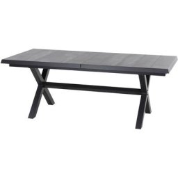 Siena Garden Garten-Essgruppe Reno / Messina Set, (Set, 9-tlg), bestehend aus 8 Sesseln und 1 Ausziehtisch