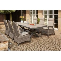 Siena Garden Garten-Essgruppe Corido, (7-tlg)