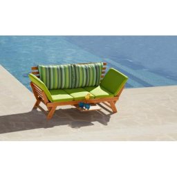 MERXX Gartenlounge-Bank Daybed Akazie