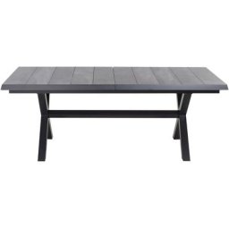 Siena Garden Garten-Essgruppe Milano / Messina, (Set, 7-tlg), bestehend aus 6 Sesseln und 1 Ausziehtisch