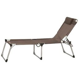 Siena Garden Gartenliege Sole, Aluminiumgestell, mehrfach verstellbar, 214x70x45 cm