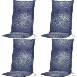 Siena Garden Hochlehnerauflage Xora, (Set, 4 St), passend zu Hochlehnern / Klappsesseln