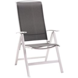 Best Gartensessel Palermo (Set, 2-St), 2x Alu-Klappsessel Palermo silber