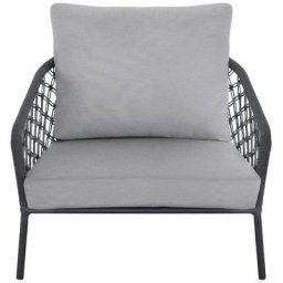Best Loungesessel Lounge Sessel Mali (1-St), Aluminium, inkl. Auflage