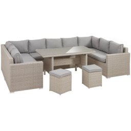KONIFERA Gartenlounge-Set Portland, (18-tlg)