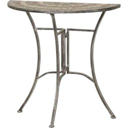 Siena Garden Gartentisch Felina, halbrund, Ø 70 cm
