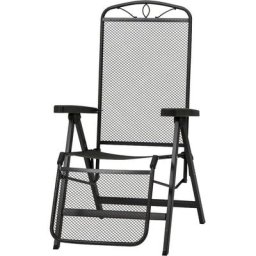 Siena Garden Gartenliege Elda Relax, Streckmetall, matt-anthrazit