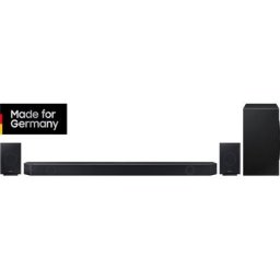 Samsung HW-Q995GC Soundbar (656 W, 11.1.4-Kanal Surround Sound System, 4.0.2-Kanal Rücklautsprecher, Kabelloses Dolby Atmos & DTS:X, SpaceFit Sound Pro)