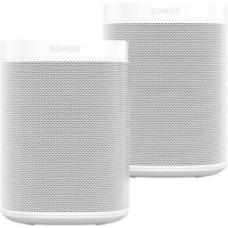 Sonos One SL Smart Speaker (LAN (Ethernet), WLAN (WiFi), 2-er Set)