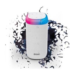 Hama Bluetooth Box Shine 2.0 LED Xtra Bass 360ᵒ Sound spritzwassergeschützt Bluetooth-Lautsprecher (360ᵒ Sound, Freisprechanlage, Xtra Bass)
