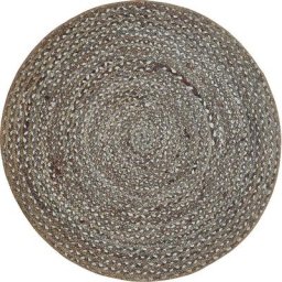 Teppich Stampa, Andiamo, rund, Höhe: 5 mm, bedruckt, Flechtoptik, meliert, Boho, verschiedene moderne Designs