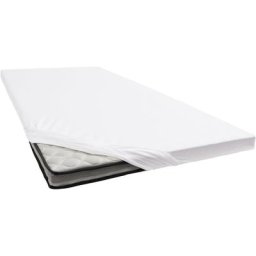 Spannbettlaken Basic Topper, Cinderella, Renforcé, Gummizug: rundum, (1 Stück), für Topper