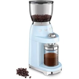 Smeg Kaffeemühle CGF01PBEU, 150 W, Kegelmahlwerk, 350 g Bohnenbehälter