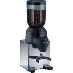 Graef Kaffeemühle CM 820, 128 W, Kegelmahlwerk, 250 g Bohnenbehälter, Edelstahl