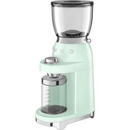 Smeg Kaffeemühle CGF01PGEU, 150 W, Kegelmahlwerk, 350 g Bohnenbehälter