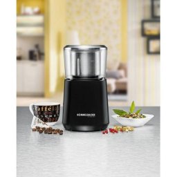 Rommelsbacher Kaffeemühle EKM 120, 200 W, Schlagmahlwerk, 50 g Bohnenbehälter