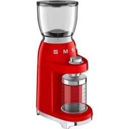 Smeg Kaffeemühle CGF01RDEU, 150 W, Kegelmahlwerk, 350 g Bohnenbehälter