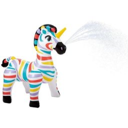 SummerWaves Spiel-Wassersprenkler Zebra-Einhorn, BxLxH: 94x157x157 cm