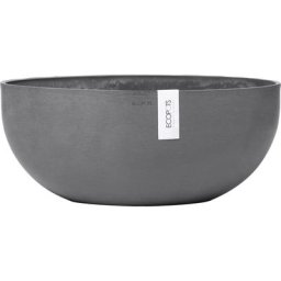 ECOPOTS Blumentopf SOFIA BIG Grey, BxTxH: 25x25x17,5 cm