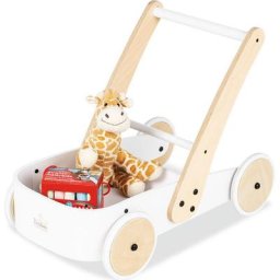 Pinolino® Lauflernwagen Fiete, weiß, aus Holz