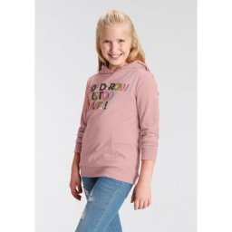 KIDSWORLD Kapuzensweatshirt Tomorrow is too late! Basic Form