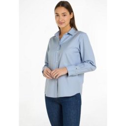Tommy Hilfiger Hemdbluse OXFORD RELAXED SHIRT LS im vielseitigen Basic-Look