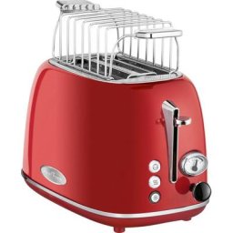 ProfiCook Toaster PC-TA 1193, 2 kurze Schlitze, für 2 Scheiben, 815 W, rot