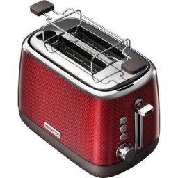 KENWOOD Toaster Mesmerine TCM811.RD, 2 kurze Schlitze, für 2 Scheiben, 1000 W